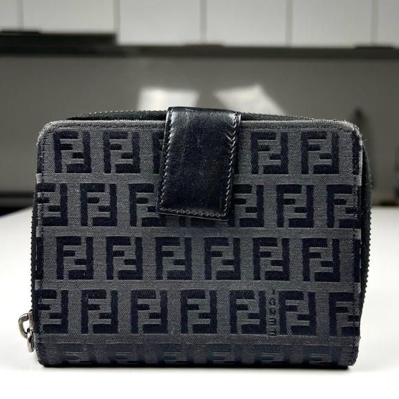 Fendi Canvas Bifold Wallet - Picture 2 of 7